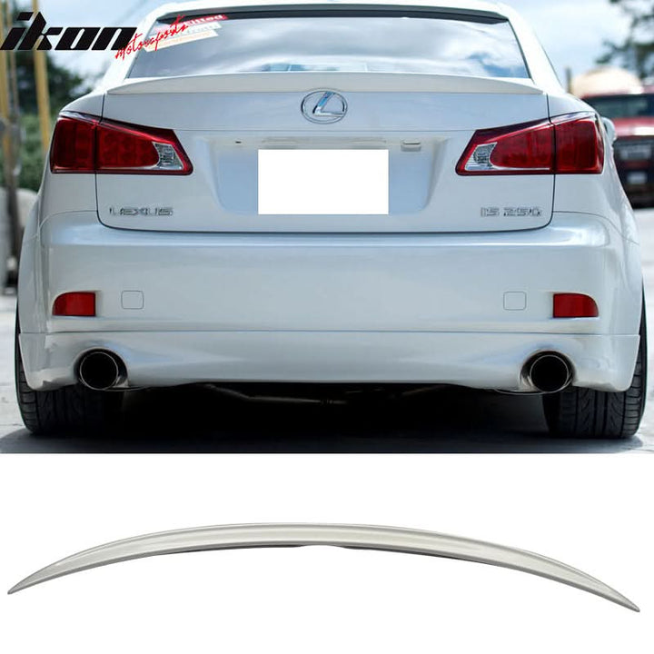 2006-2013 Lexus IS250 IS350 ISF Sedan Saloon Trunk Spoiler Wing ABS