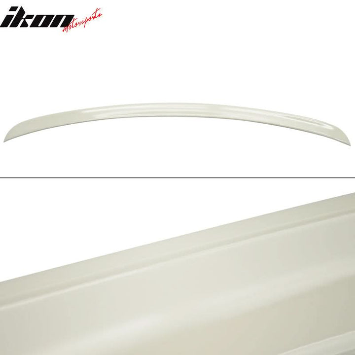 2003-2009 Benz W211 Rear Trunk Spoiler Painted #650 Arctic White