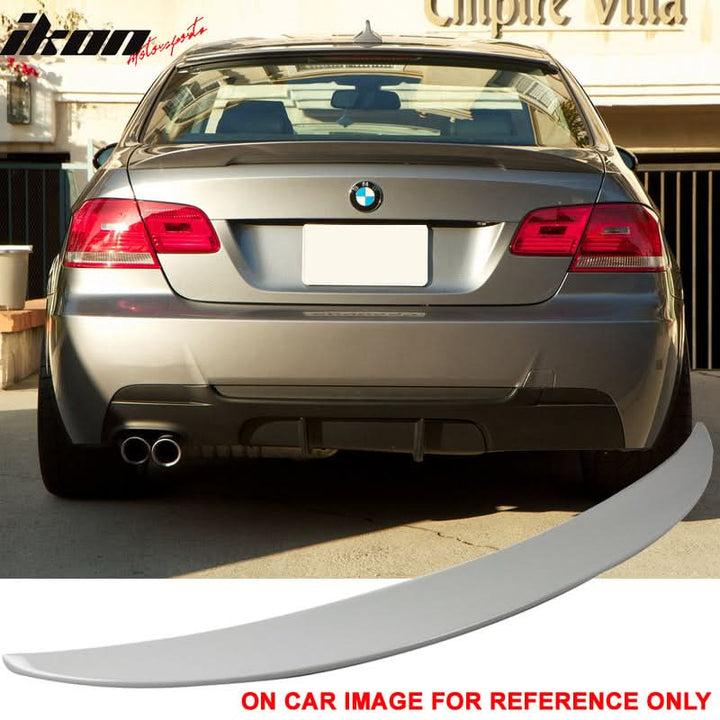 2007-2013 BMW E92 3 Series Coupe Performance 2 Style Trunk Spoiler ABS