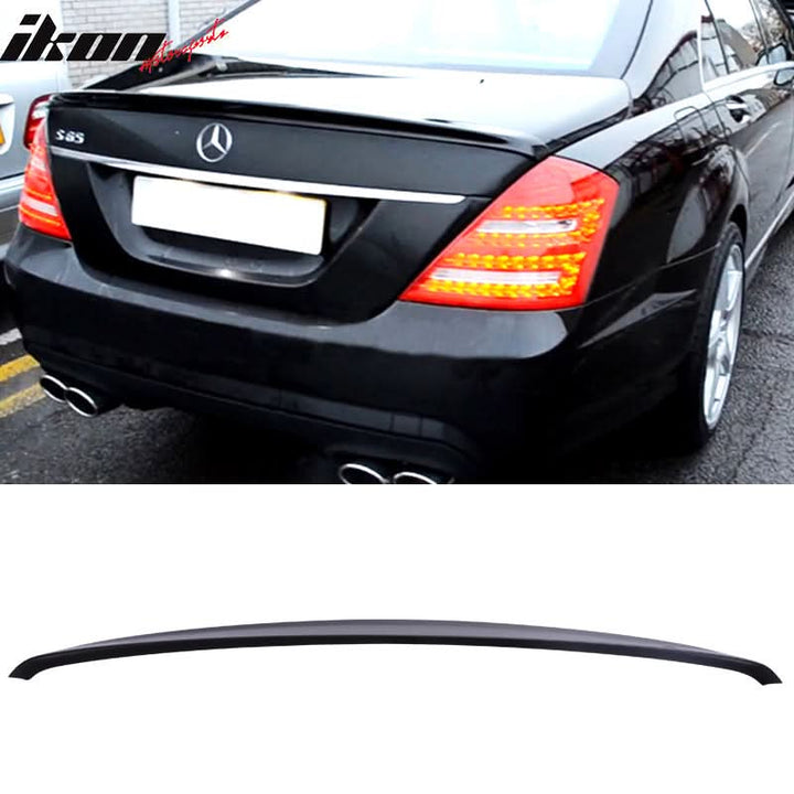 2007-2013 Benz S-Class W221 4Door AMG Style Rear Trunk Spoiler ABS