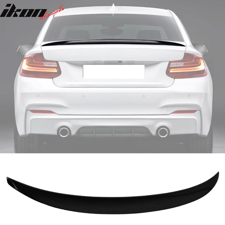 2014-2021 BMW F22 2 Series Coupe Performance Style Trunk Spoiler ABS