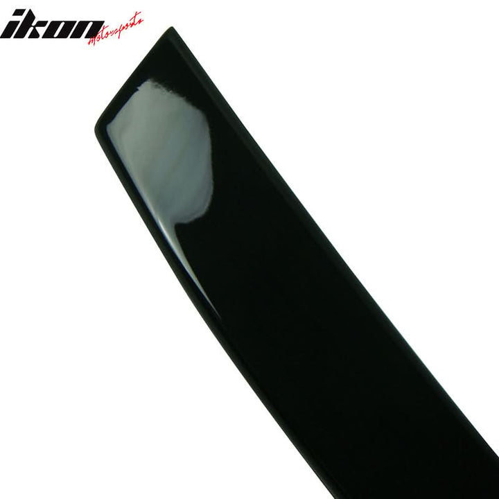 2009-2012 Audi A4 B8 RS Style #LZ9Y Black Rear Trunk Spoiler Wing ABS