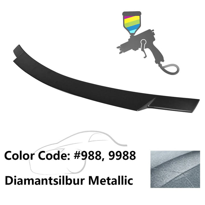2008-2014 Mercedes Benz C-Class W204 V Style Trunk Spoiler - ABS