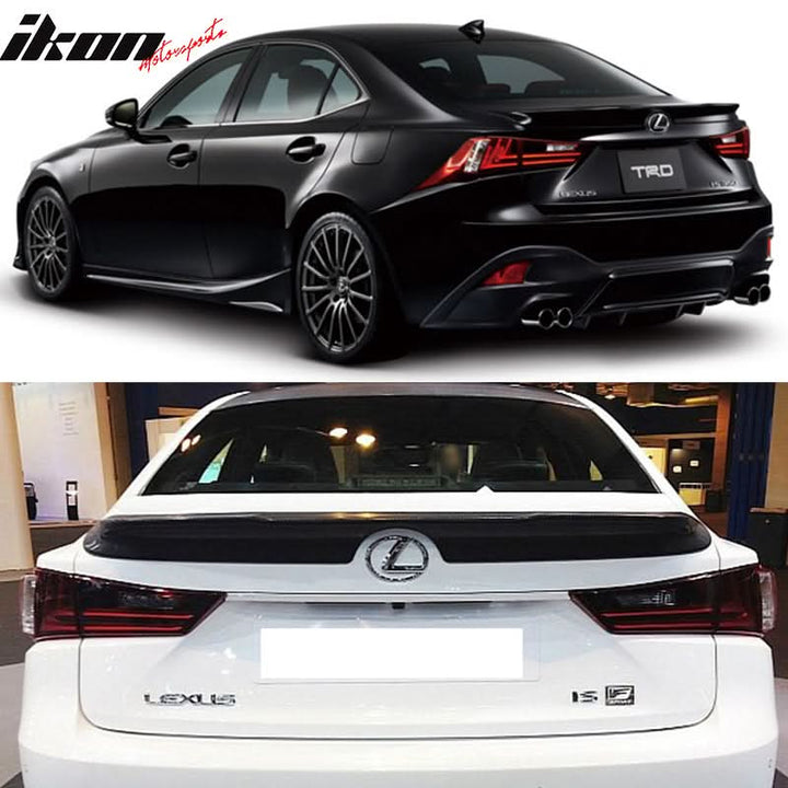 2014-2020 Lexus IS250 IS350 Trunk Spoiler ABS