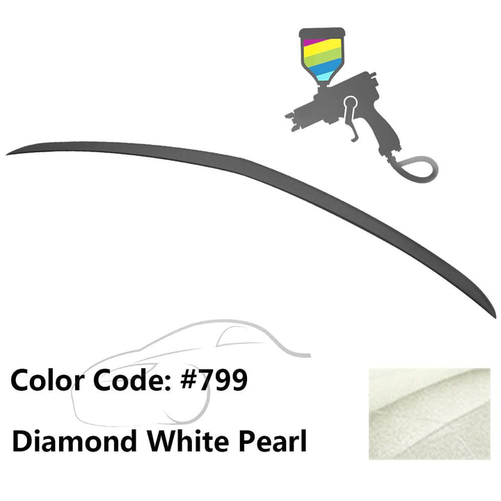 Fits 10-17 W207 C207 #799 Diamond White Pearl Trunk Spoiler