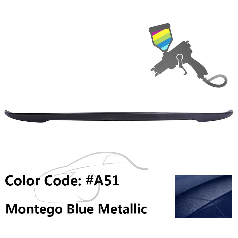 2006-2011 BMW E90 3 Series Sedan Performance 2 Style Trunk Spoiler ABS