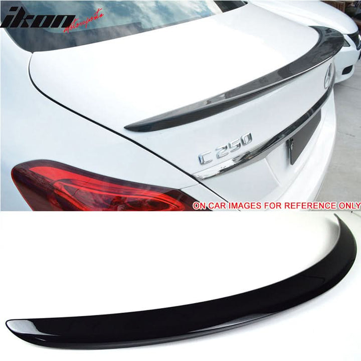 2015-2021 Mercedes Benz W205 4Door AMG Style Trunk Spoiler ABS