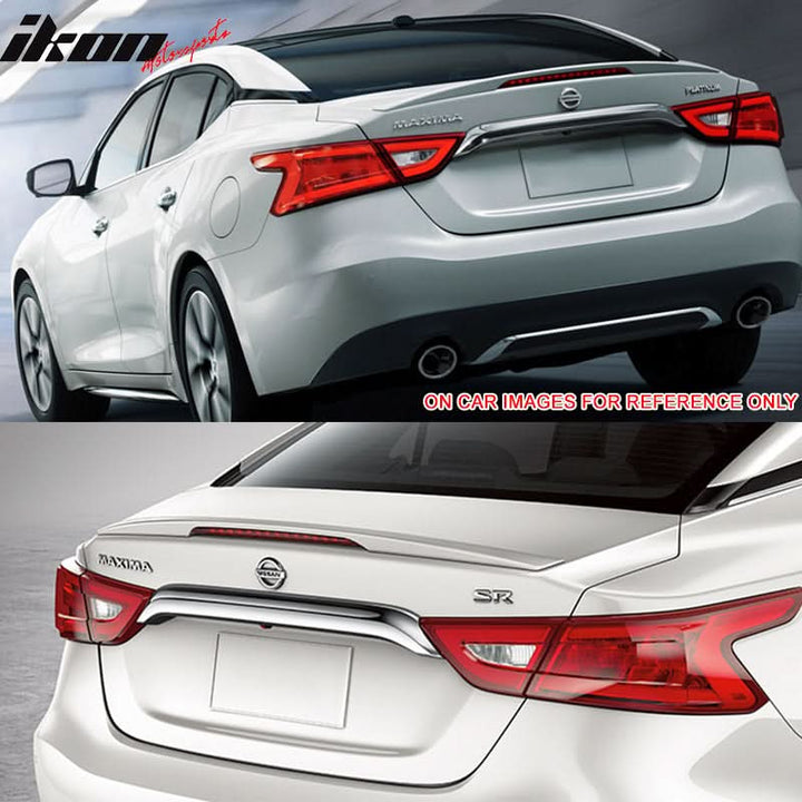 2016-2023 Nissan Maxima A36 4DR Painted ABS Trunk Spoiler Wing