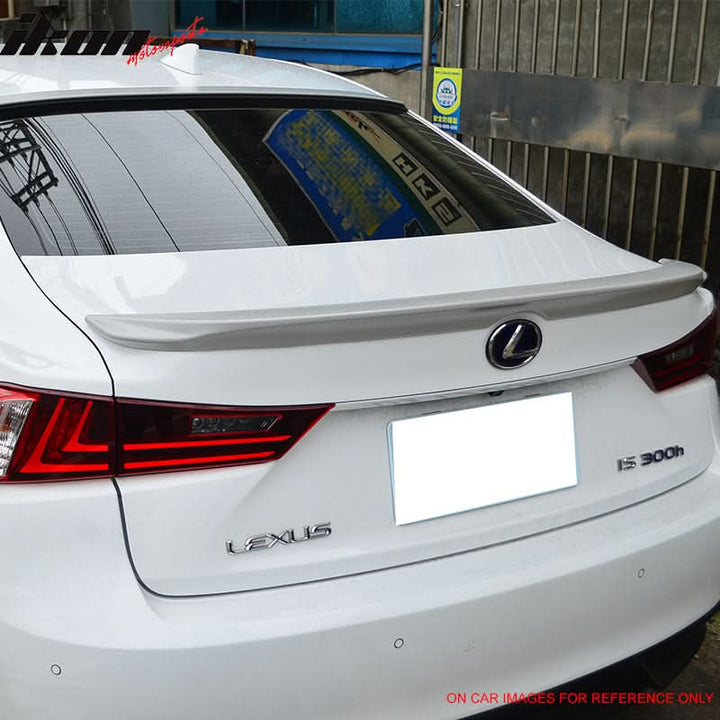 2014-2020 Lexus Sedan IS200t IS250 IS300 IS350 IS300h Trunk Spoiler
