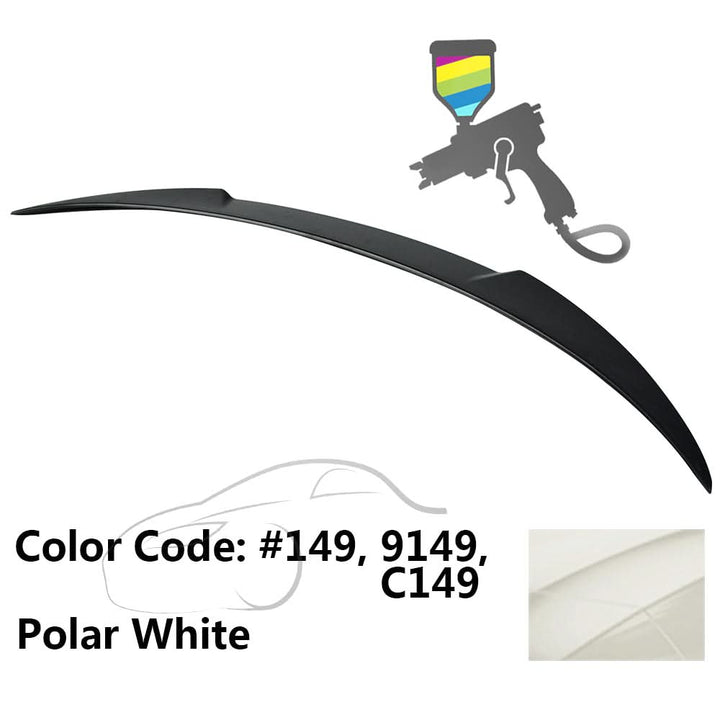 2013-2018 Mercedes Benz W117 CLA Class Sedan V Style Trunk Spoiler ABS