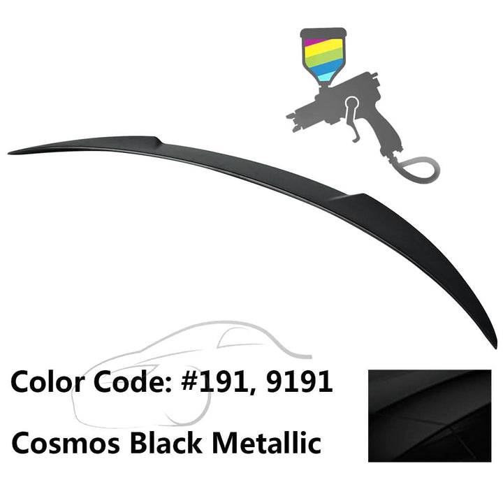 2013-2018 Mercedes Benz W117 CLA Class Sedan V Style Trunk Spoiler ABS