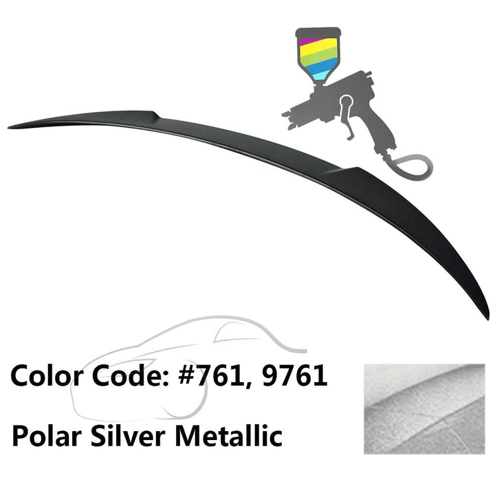 2013-2018 Mercedes Benz W117 CLA Class Sedan V Style Trunk Spoiler ABS