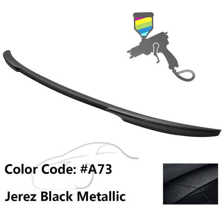 2012-2020 BMW 3 Series F80 M3 F30 4Dr V Style Trunk Spoiler Wing ABS