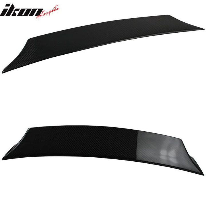2016-2021 Honda Civic 10th 4Dr Ikon Style Carbon Fiber Trunk Spoiler