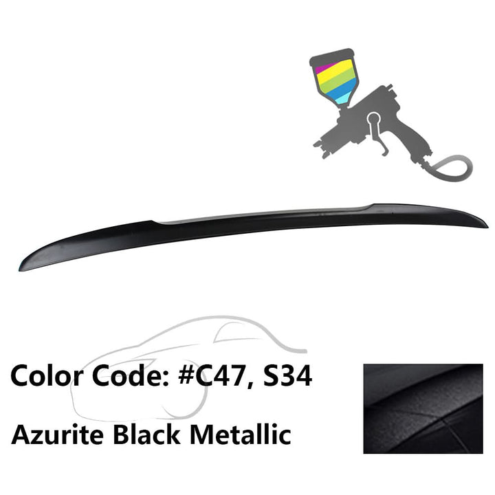 2004-2010 BMW E60 5 Series Sedan Performance Style Trunk Spoiler ABS