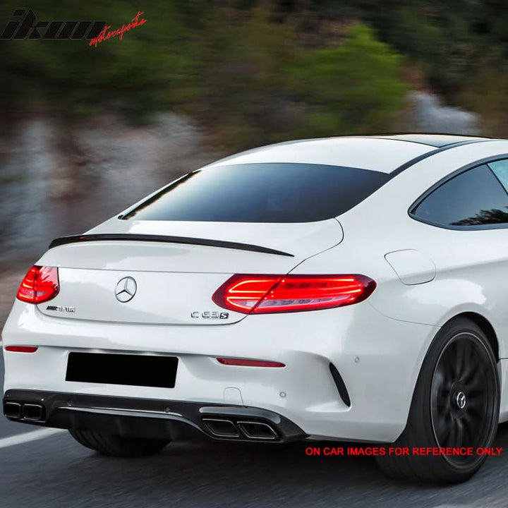 2015-2021 Benz C-Class C205 Coupe AMG Style Trunk Spoiler ABS