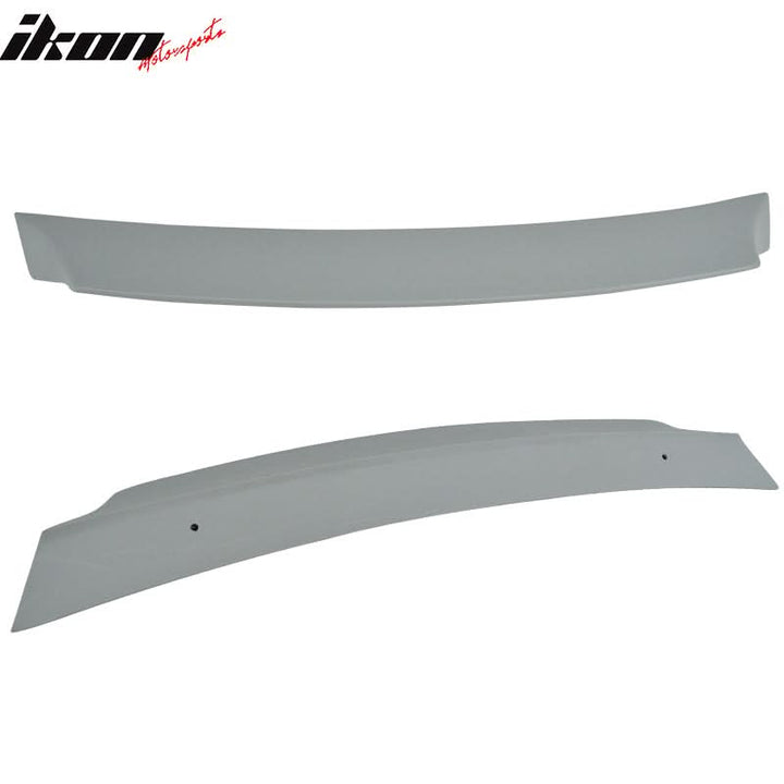 2016-2021 Honda Civic X 10th FC 4Dr Sedan Gray Trunk Spoiler Wing FRP