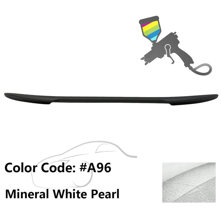 2017-2023 BMW 5 Series 7th G30 4Dr M4 V Style Trunk Spoiler Wing ABS