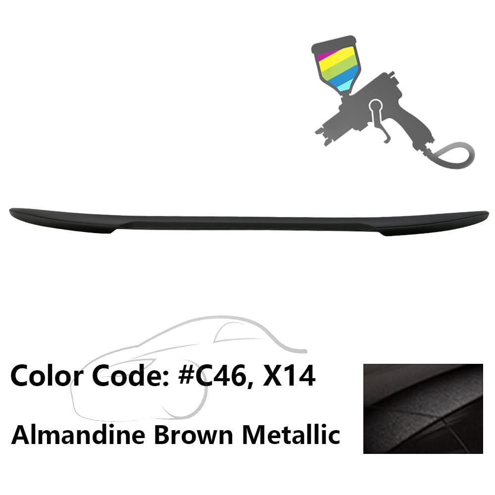 2017-2023 BMW 5 Series 7th G30 4Dr M4 V Style Trunk Spoiler Wing ABS