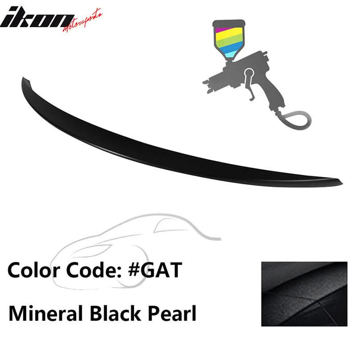 2014-2024 Infiniti Q50 Sedan Ikon Style Trunk Spoiler ABS