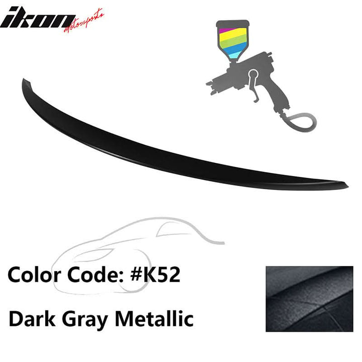 2014-2024 Infiniti Q50 Sedan Ikon Style Trunk Spoiler ABS