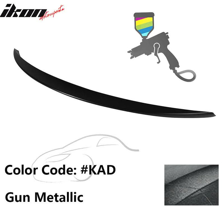 2014-2024 Infiniti Q50 Sedan Ikon Style Trunk Spoiler ABS