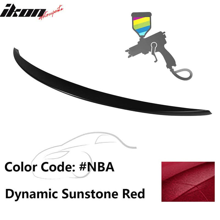 2014-2024 Infiniti Q50 Sedan Ikon Style Trunk Spoiler ABS