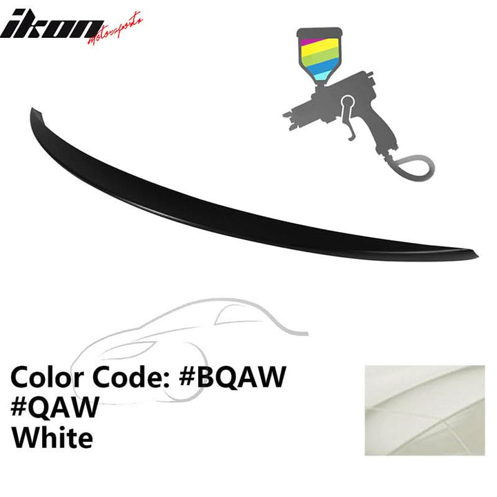 2014-2024 Infiniti Q50 Sedan Ikon Style Trunk Spoiler ABS