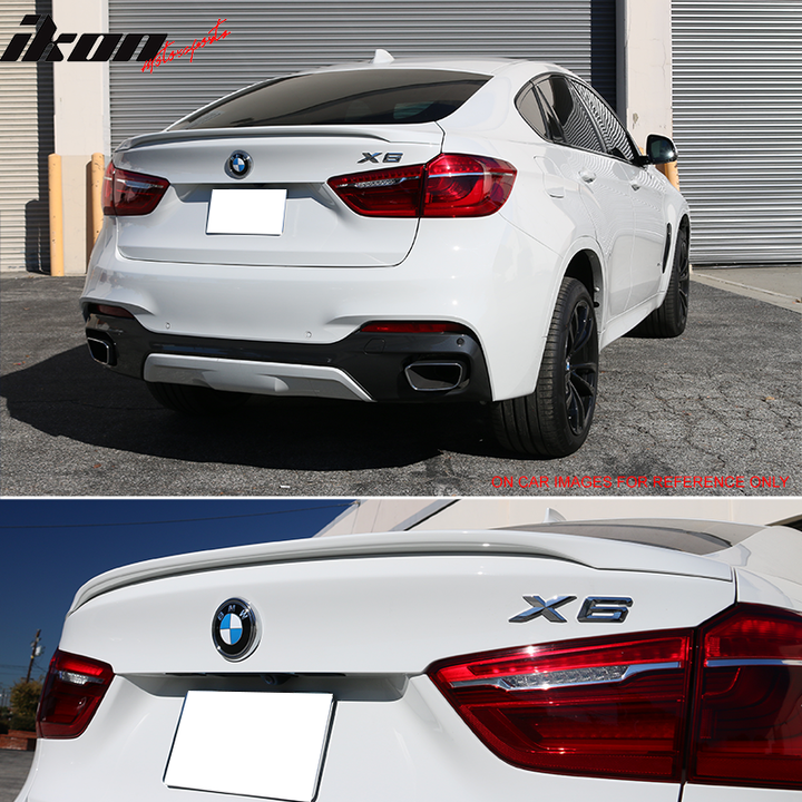 2015-2018 BMW F16 X6 F86 Performance Style Rear Trunk Spoiler Wing ABS