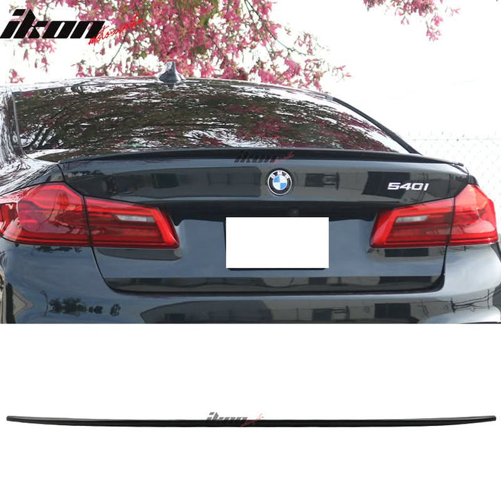 2017-2023 BMW 5 Series G30 Sedan M5 P Style Trunk Spoiler Wing ABS