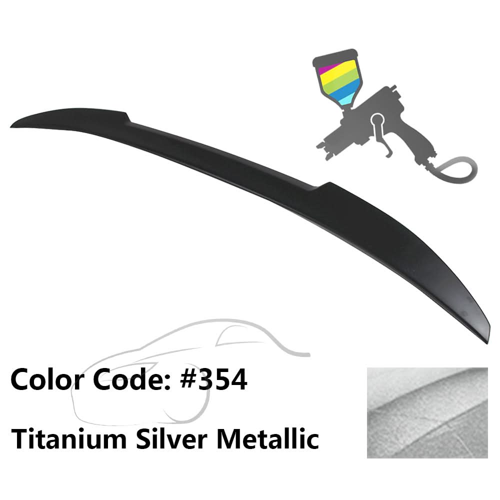 2011-2016 BMW F10 5 Series Sedan M4 Style Trunk Spoiler ABS