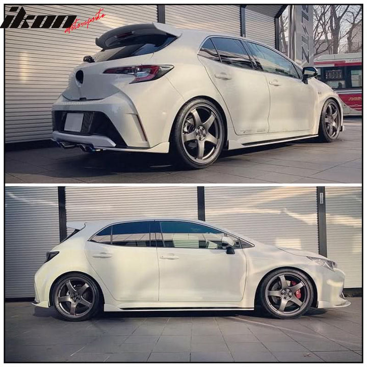 2019-2024 Corolla Hatchback #218 Attitude Black Metallic Roof Spoiler