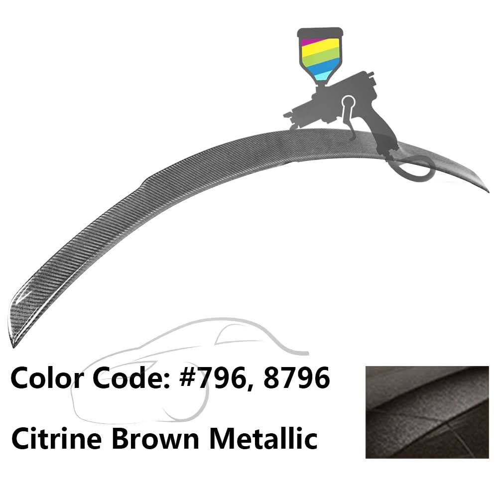 2015-2021 Mercedes Benz W205 Sedan 4-Door B Style Trunk Spoiler ABS