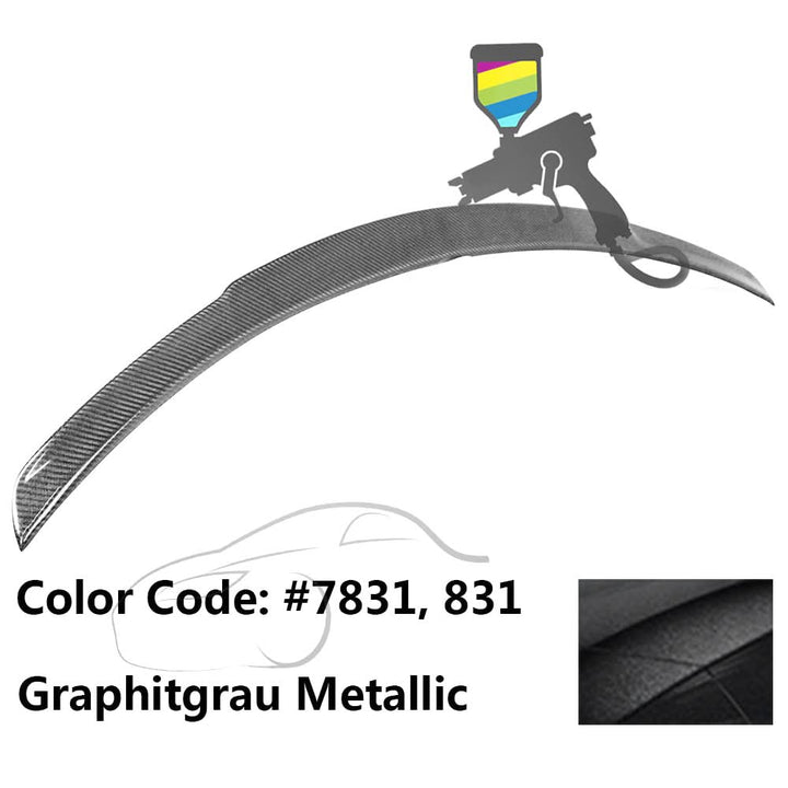 2015-2021 Mercedes Benz W205 Sedan 4-Door B Style Trunk Spoiler ABS