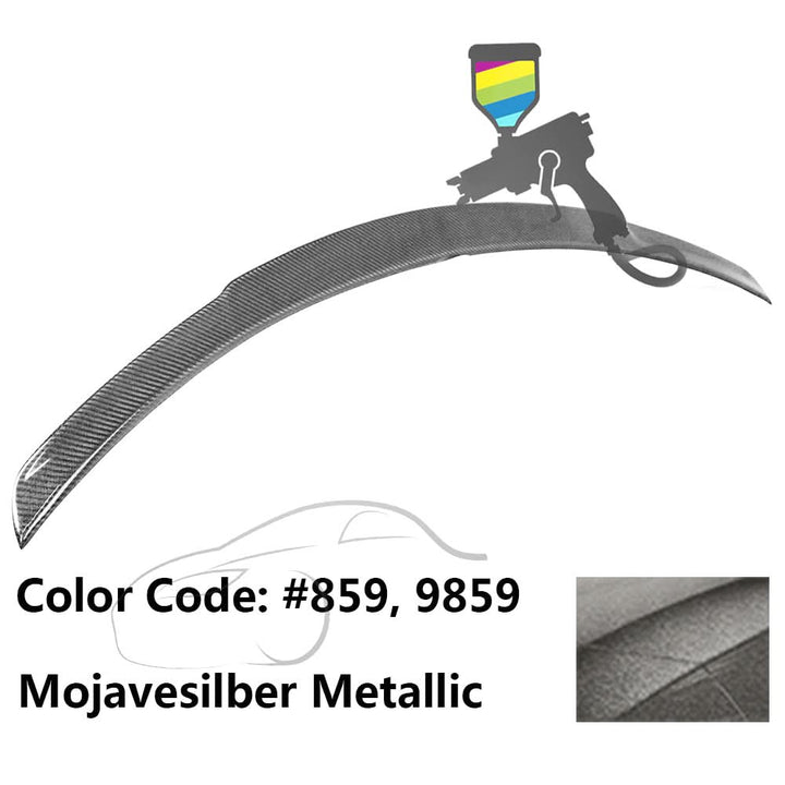 2015-2021 Mercedes Benz W205 Sedan 4-Door B Style Trunk Spoiler ABS