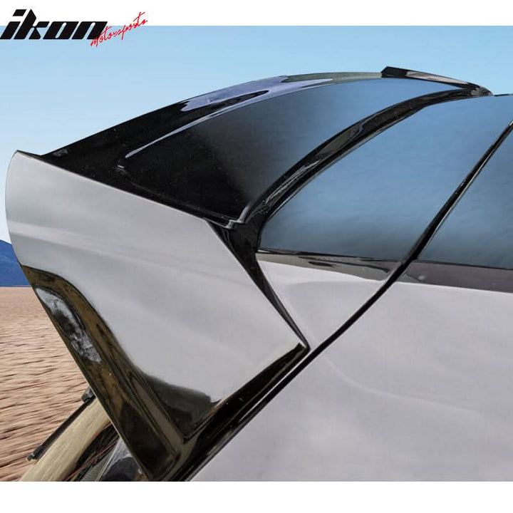 2015-2019 Volkswagen Golf R GTI MK7 Roof Spoiler Painted #LC9X Black