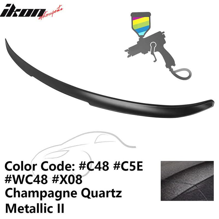 2021-2025 BMW G22 & G82 M4 2DR Coupe V Style Rear Trunk Spoiler Wing