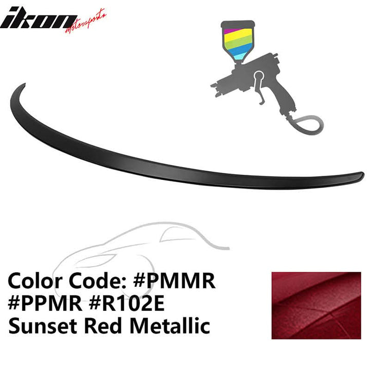 2020-2025 Tesla Model Y OE Style Painted #PMMR Rear Trunk Spoiler ABS
