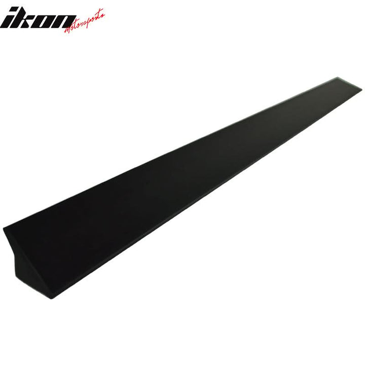 2014-2017 Honda City 6Th 4Dr Unpainted Black Roof Spoiler PU Flexible