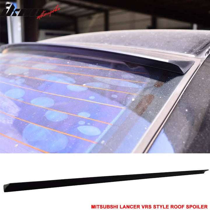 2008-2015 Mitsubshi Lancer Evolution X 10th Unpainted Roof Spoiler PUF