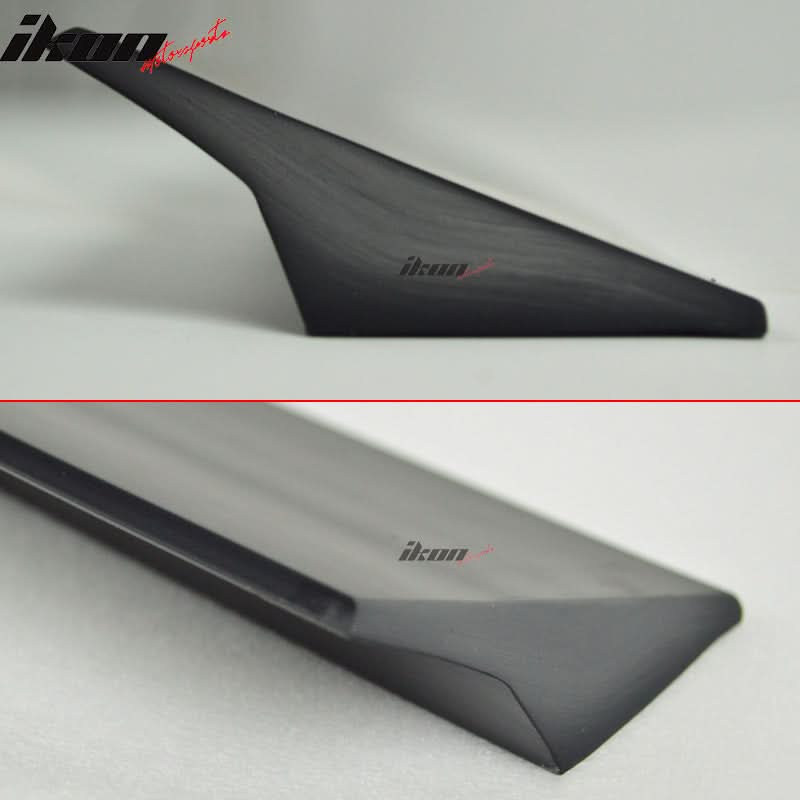 2006-2010 Dodge Charger 4Dr VRS Style Unpainted Black Roof Spoiler PUF
