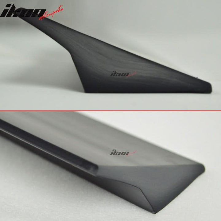 2005-2008 Audi A4 B7 VRS Style Unpainted Black Roof Spoiler PUF