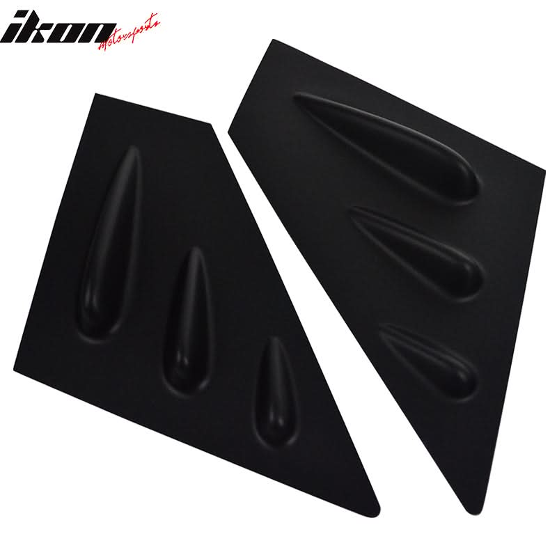 2015-2021 Subaru WRX STI Style Unpainted Window Louver ABS