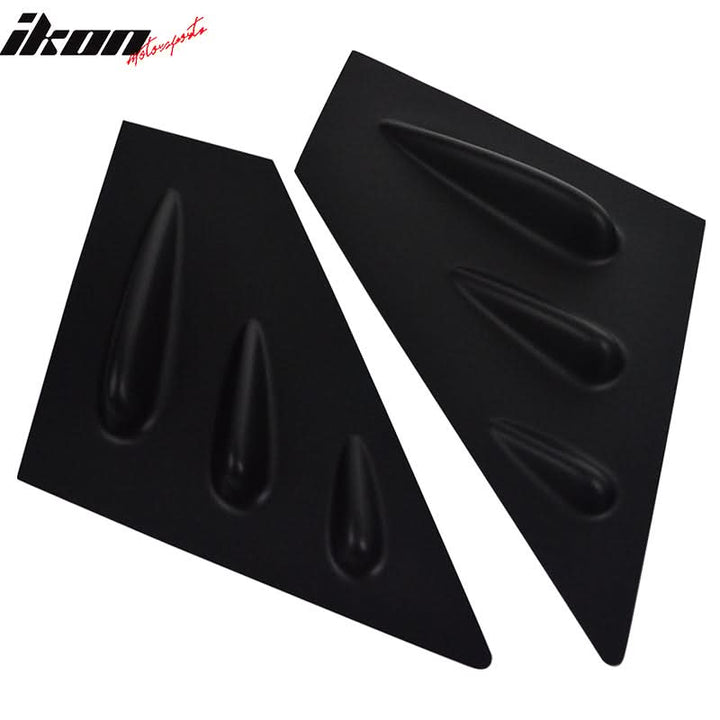 2015-2021 Subaru WRX STI Style Unpainted Window Louver ABS