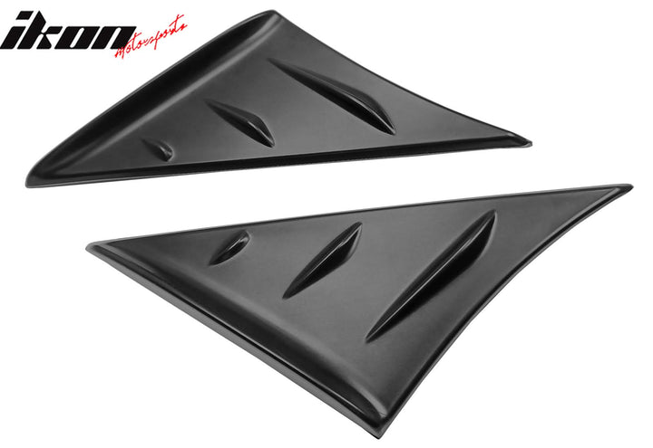 2019-2025 Toyota GR Supra J29 5th Coupe Matte Black Side Window Louver