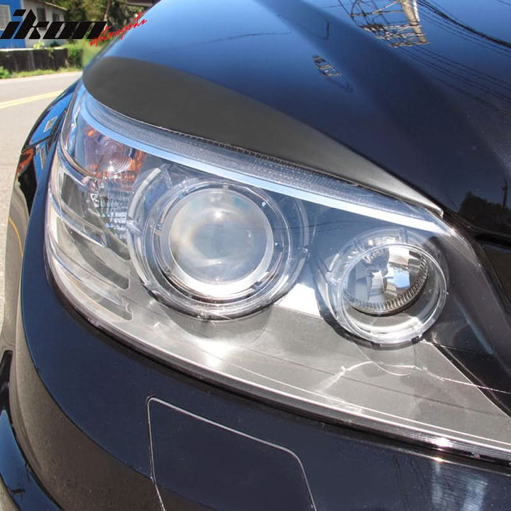 2008-2011 Mercedes-Benz W204 C Class Front Headlight Eyebrow Eyelid