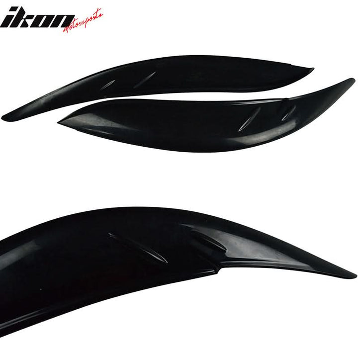2011-2017 Toyota Sienna Headlight Eyelids Eyebrows Cover ABS