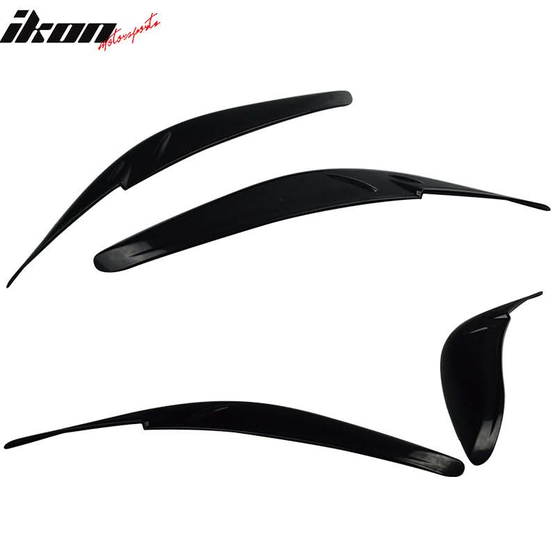 2011-2017 Toyota Sienna Headlight Eyelids Eyebrows Cover ABS