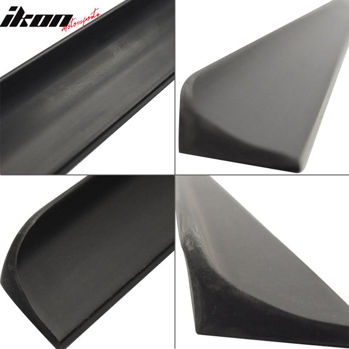 2003-2008 Audi A8 4E PV Style Black Trunk Spoiler PU Flexible