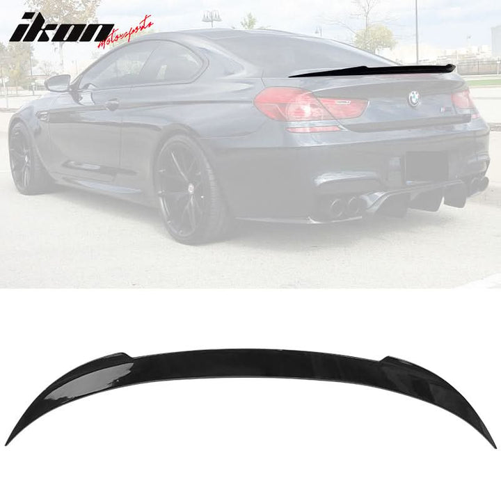 2012-2019 BMW F13 6 Series Coupe V Style Rear Trunk Spoiler Wing ABS